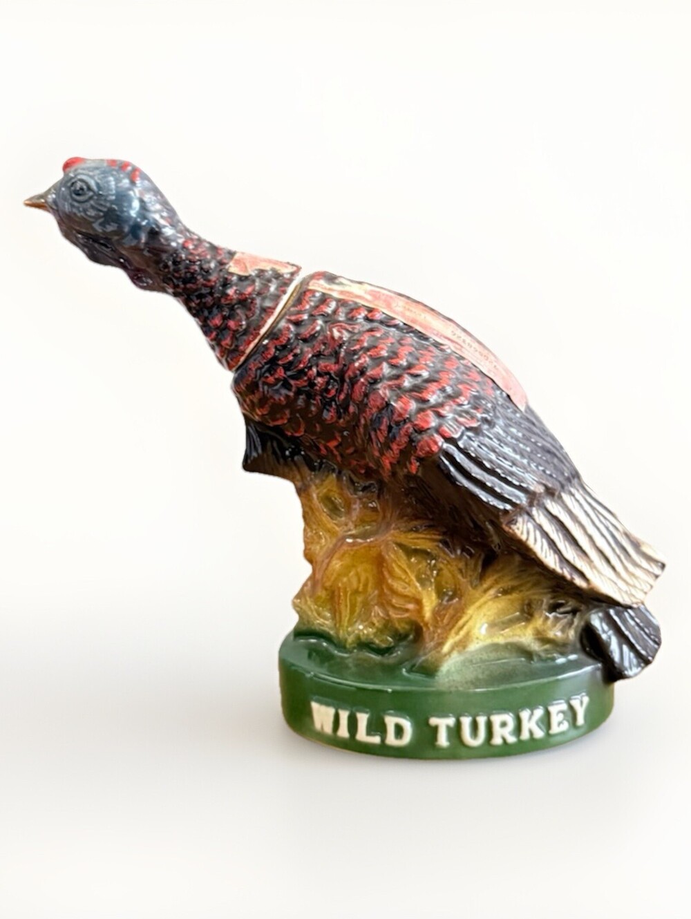 Vintage Collectible Decanter Austin Nichols Wild Turkey NO. 7 Empty 1970s